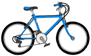 bicycle blue