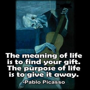 meaning of life Picasso