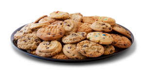 tray of cookies